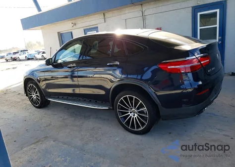2018 Mercedes-Benz Glc Coupe 300 4Matic z USA, uszkodzony, nr VIN WDC0J4KB0JF345623
